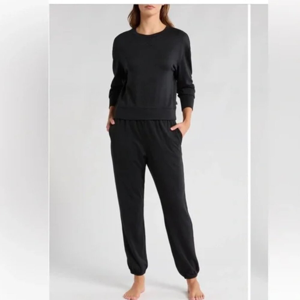 UGG Womens Gable II Lounge Set Black, Size Large Black